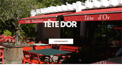 Desktop Screenshot of caferestaurant-tetedor.com